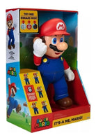 Its-a Me Super Mario Parlante Nintendo World 30cm Articulado Jakks Pacific
