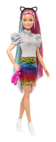 Barbie Leopardo Rainbow Peinados Mágicos GRN81 Mattel
