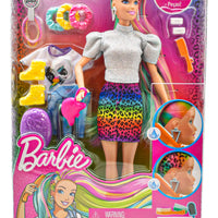 Barbie Leopardo Rainbow Peinados Mágicos GRN81 Mattel