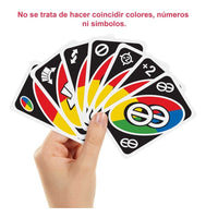 Juego De Cartas Uno All Wild HHL33 Mattel Games Full
