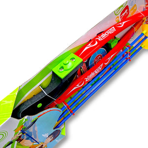 CYC Juguete Arco Rojo De Tiro Con Flechas 63 cm Juguete de Importacion HP1141036