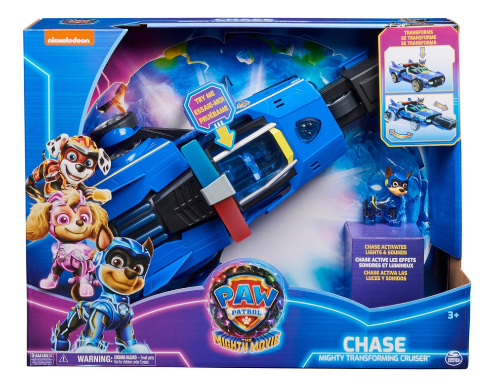 Vehículo Spin Master Paw Patrol Transfromabel Chase 6067497