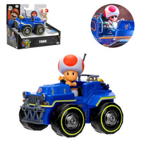 Figura de Carro Mario Bros Incluye Go Karts La Película Jakks Pacific