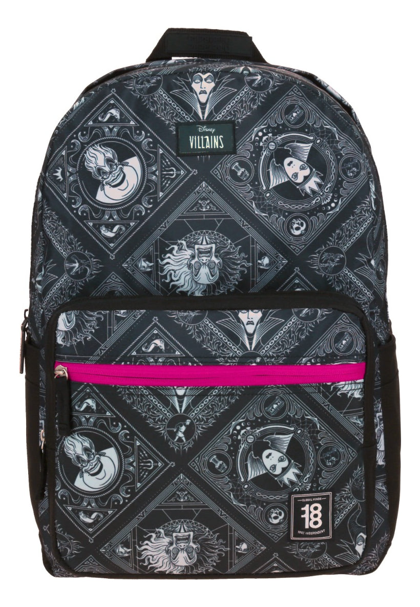 Mochila Escolar Grande Chenson Disney Villanas Portalaptop Vi65639-3 Badan