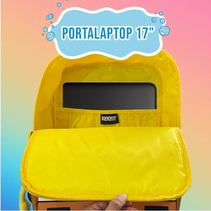 Mochila Grande Bob Esponja con Manitas BOB005-BP134A