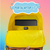 Mochila con la Figura Bob Esponja Yadatex Porta Laptop
