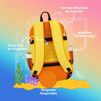 Mochila Grande Bob Esponja Corbatita BOB011-BP230A
