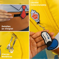 Mochila Grande Bob Esponja Corbatita BOB011-BP230A
