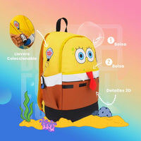 Mochila Grande Bob Esponja Corbatita BOB011-BP230A
