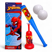 CYC Lanzador de bola de Beisbol Con Bate de Spiderman Juguete de Importación T379798
