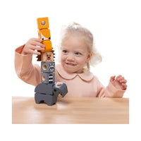 Blockables Melissa & Doug Animales Bosque Madera Conectables
