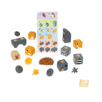 Blockables Melissa & Doug Animales Bosque Madera Conectables
