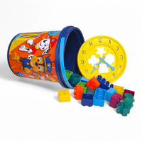 Cubeta De Bloques De Formas Paw Patrol Juguete de Importacion T379139
