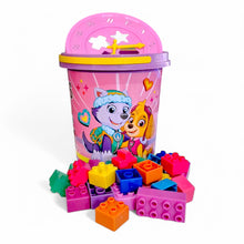 Cargar imagen en el visor de la galería, Cubeta De Bloques Paw Patrol Niña T379824 Juguete de Importacion
