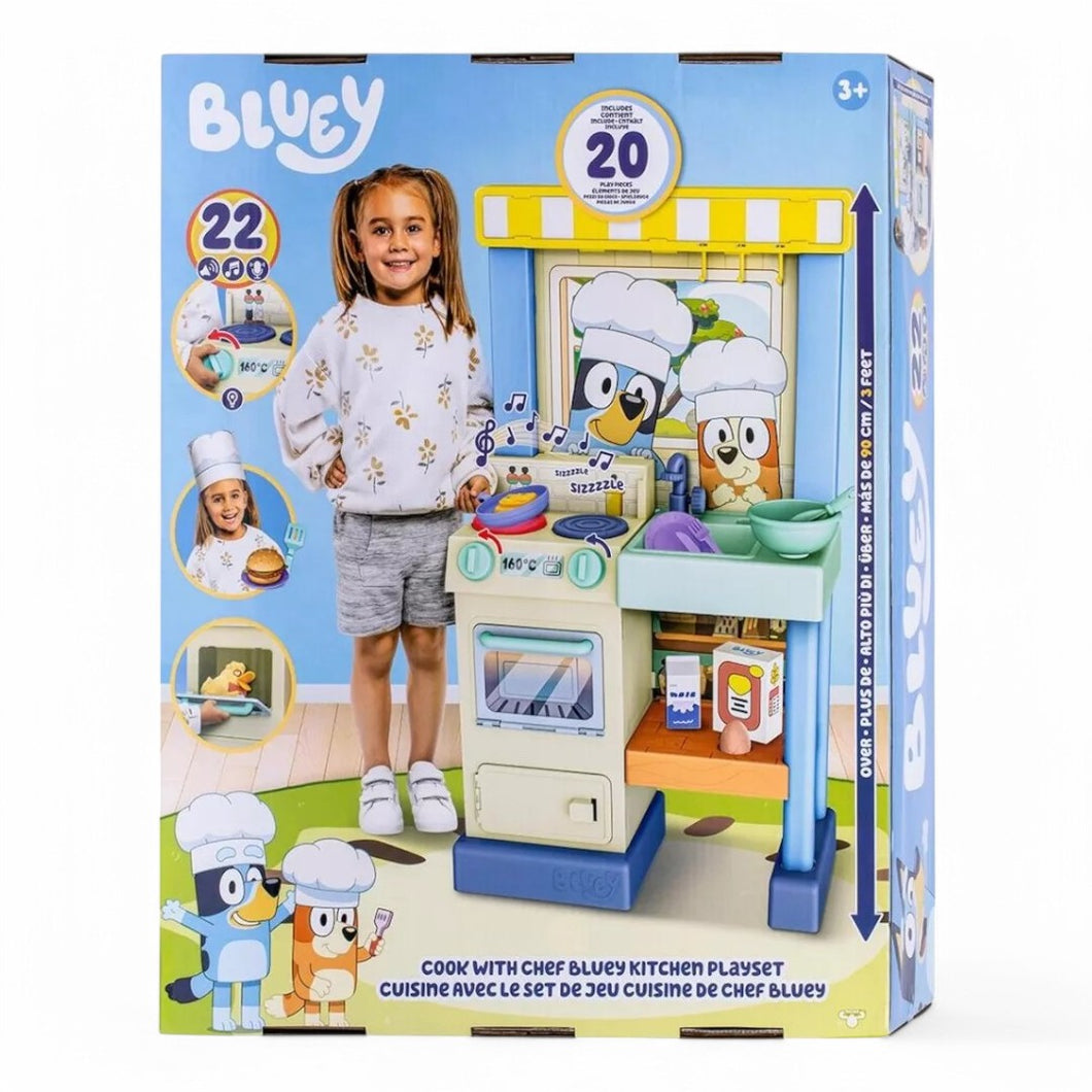Juego de Cocina Bluey con Luz Y Sonido MOOSE 91042