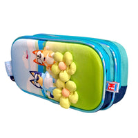 FM Lapicera Escolar Bluey Bingo Flores
