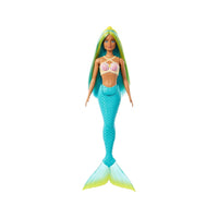 Barbie Fantasía Muñeca Sirenas Cabello de Colores

