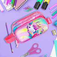 Lapicera Estuche Escolar Barbie Unicornio BRB014-PC059A
