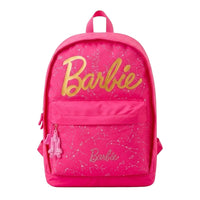 Mochila Grande Escolar Barbie Rosa Yadatex
