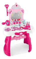 Set Tocador Mágico Maquillaje Niña Tocador Espejo Juguetes
