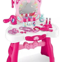 Set Tocador Mágico Maquillaje Niña Tocador Espejo Juguetes