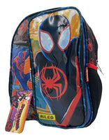Mochila Pequeña Preescolar Ruz Marvel Spiderman Miles Morales 173683 Coleccion Verse Color Negro

