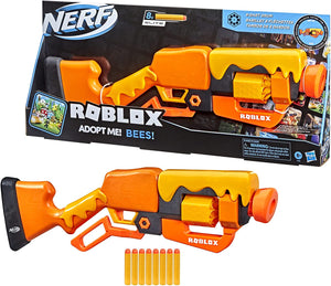 Pistola Nerf Roblox Adropt Me Bees F2486 Hasbro