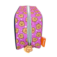 FM Lapicera Escolar Capybara Lunares Rosa
