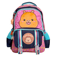 FM Mochila Capybara Lunares Rosa
