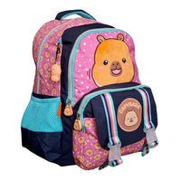 FM Mochila Capybara Lunares Rosa
