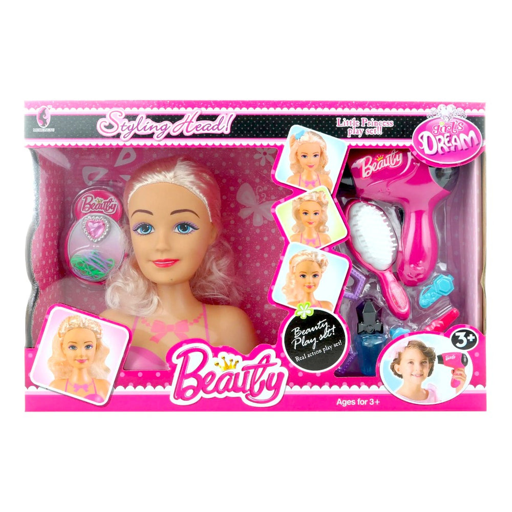 CYC Cabeza de Muñeca Para Peinar Juguete Importacion SH1093818