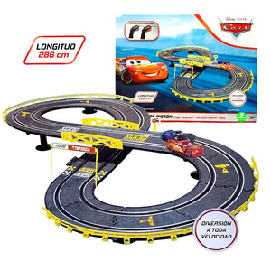 CYC Autopista Cars Disney Rayo Jackson Circuito Copa Piston 286 Cm Juguete de Importacion T371808