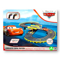 CYC Autopista Cars Disney Rayo Jackson Circuito Copa Piston 286 Cm Juguete de Importacion T371808
