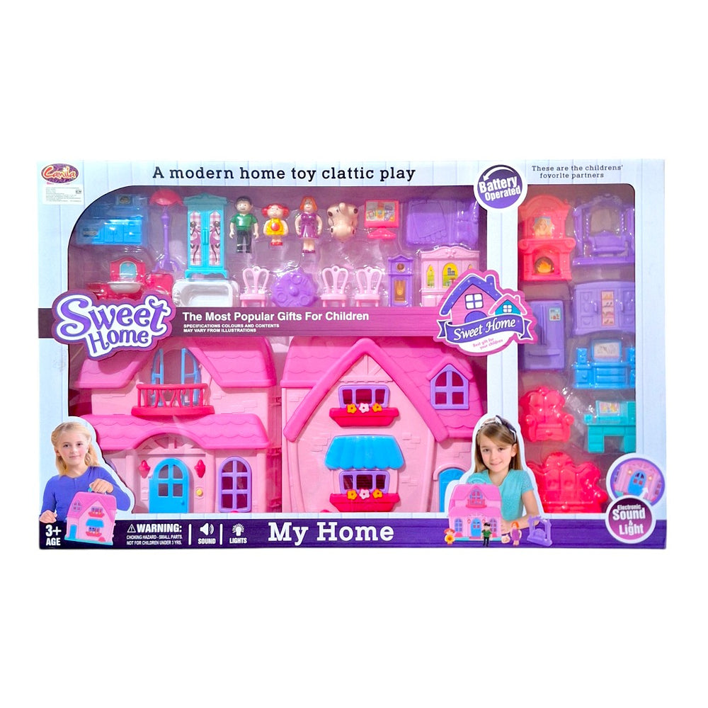 CYC Casa De Muñecas Con Accesorios Juguete De Importacion T373318