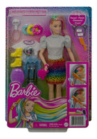 Muñeca Barbie Fashionista Peinado Arcoíris Animal Print GRN81 Mattel
