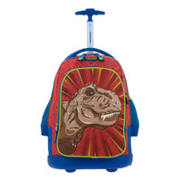 Mochila 3D Grande Chenson Baston y Ruedas Dinosaurio Rex Dicor CO66063-R
