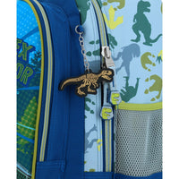 Mochila Con Ruedas Grande Azul Chenson Dinosaurio Trerror CO66404-9

