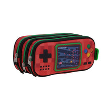 Cargar imagen en el visor de la galería, Lapicera Escolar Triple Cierre Chenson Gamer GALAGA CO70337-R
