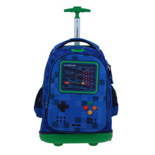 Cargar imagen en el visor de la galería, Mochila Grande Con Ruedas Y Luces Led Chenson Gamer GALAGA CO70338-9
