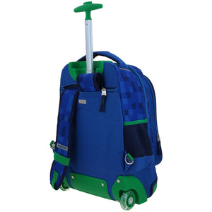 Mochila Grande Con Ruedas Y Luces Led Chenson Gamer GALAGA CO70338-9