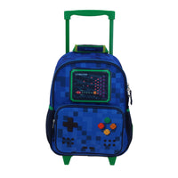 Mochila Chica Chenson Con Ruedas Escolar Kinder Gamer GALAGA CO70339-9
