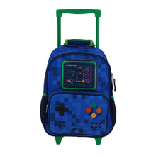 Cargar imagen en el visor de la galería, Mochila Chica Chenson Con Ruedas Escolar Kinder Gamer GALAGA CO70339-9

