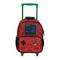 Mochila Chica Chenson Con Ruedas Escolar Kinder Gamer GALAGA CO70339-R
