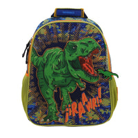 Mochila Chica Chenson Escolar Kinder Dinosaurio T-Rex KORAV CO70440-9

