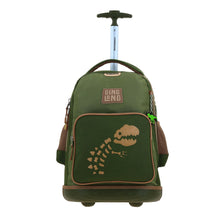 Cargar imagen en el visor de la galería, Mochila Grande Con Ruedas Y Luces Led Chenson Dino SAGAZ CO70596-A
