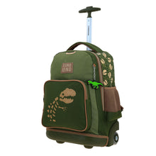 Cargar imagen en el visor de la galería, Mochila Grande Con Ruedas Y Luces Led Chenson Dino SAGAZ CO70596-A
