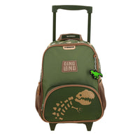 Mochila Chica Chenson Con Ruedas Escolar Kinder Dino Sagaz CO70597-A
