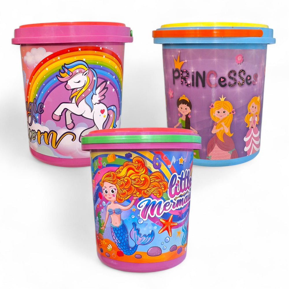 Cubeta De Bloques De Formas Juguete de Importacion TM0002