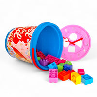 Cubeta De Bloques De Formas Peppa Pig Juguete de Importacion T378931