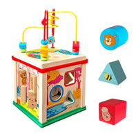Juguete Cubo De Actividades Formas Madera 34270
